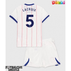 Chelsea Maxence Lacroix #5 Dětské Alternativní dres komplet 2026-27 Krátký Rukáv (+ trenýrky)